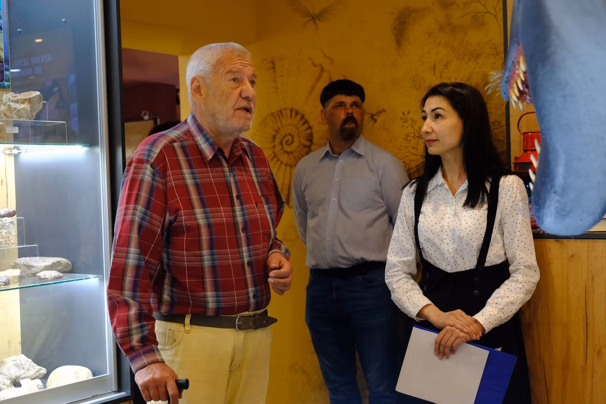 «Архіви землі: від гірських порід до викопних організмів» у музеї відкрили постійну експозицію, присвячену палеонтології та геології