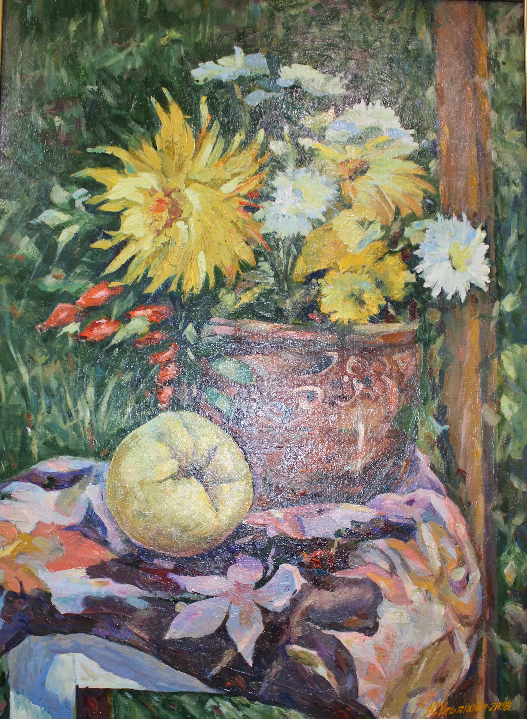 Щедре літо. Оргаліт, олія, 55х40, 2018